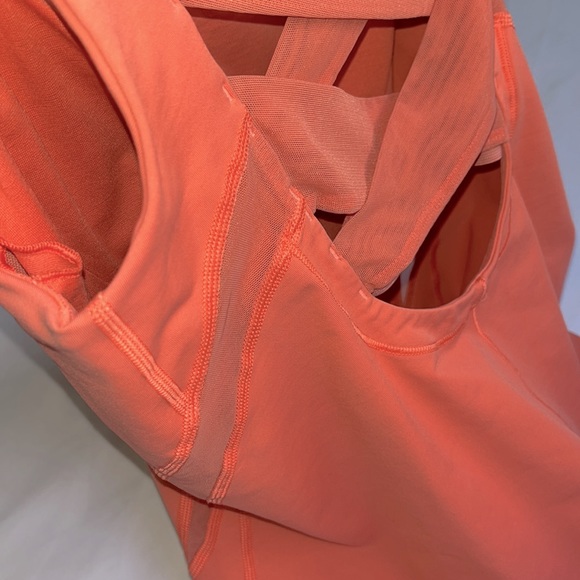 Lululemon Athletica Sport double mesh cross cross back Top - Picture 10 of 12